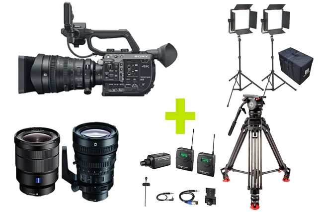 Alquiler de Cámara Sony Fs7 Pack Completo en Biosca