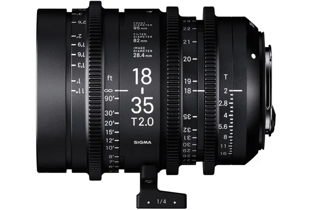 Alquiler de objetivo SIGMA CINE 18-35MM T2 en Jun