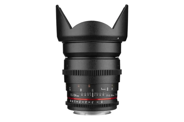 Alquiler de Samyang 24 mm f 1.5 Montura E en Jun
