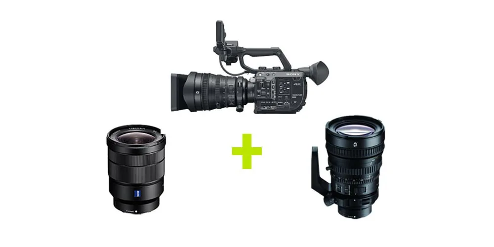 Cámara Sony Fs7 Pack 02