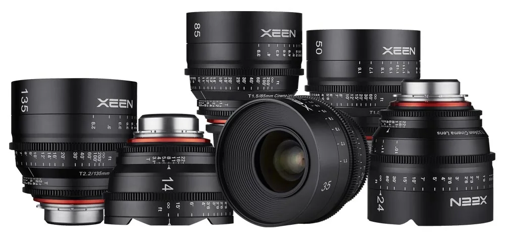 SET OPTICAS SAMYANG XEEN